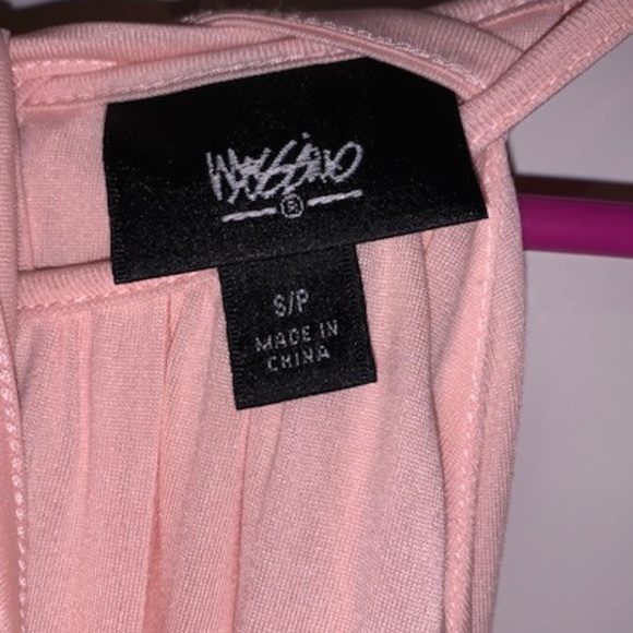 Target Mossimo Blush Pink Pleated Maxi Dress - Picture 3 of 3